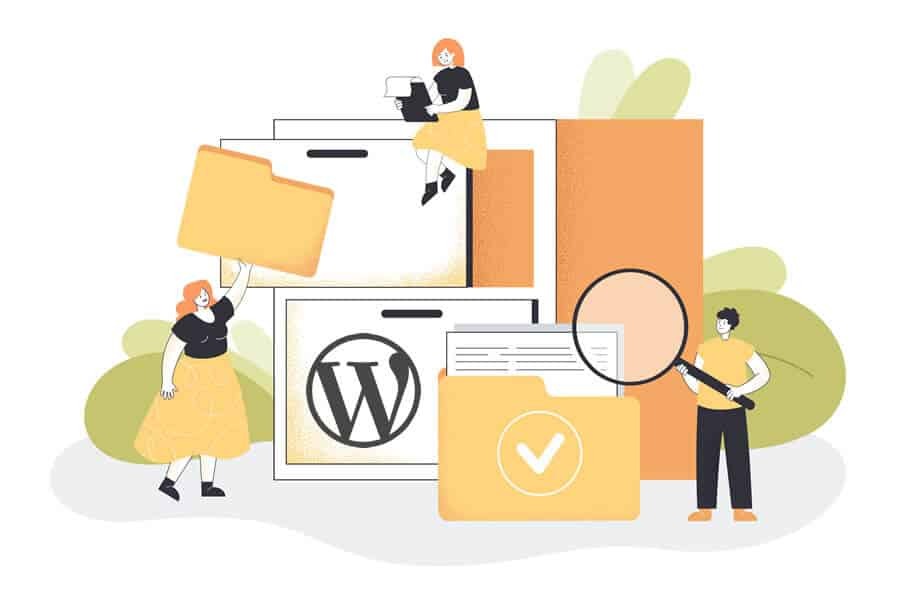 permissão diretorios wordpress