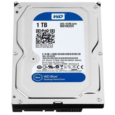 Mais espaço, mais segurança: HD Hard Disk Western Digital Blue 1TB. Ideal para armazenar seus arquivos com eficiência e confiabilidade!