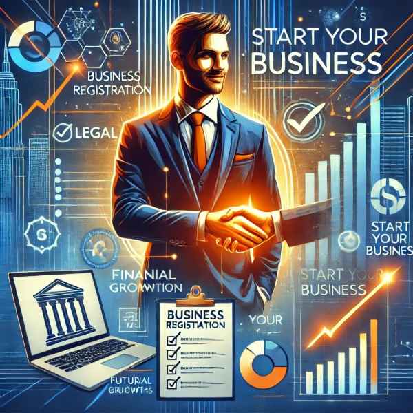 Imagem mostra empresário satisfeito apos abrir seu CNPJ e Inscrição Estadual
