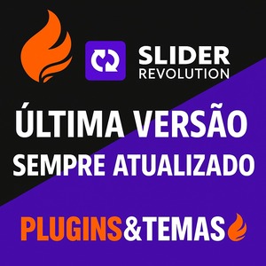 Slider Revolution WordPress última versão sempre atualizado - Plugin WordPress para criação de slides profissionais.
