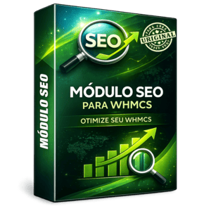 Módulo SEO para WHMCS com otimização de URLs, títulos e descrições para melhorar o posicionamento no Google