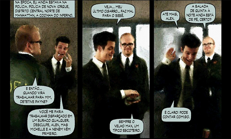 História de Max quando era um detetive feliz