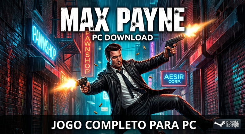 Gameplay de MaxPayne para PC