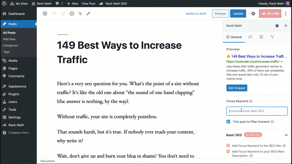 O melhor plugin SEO para WooCommerce e blogs screenshot-2