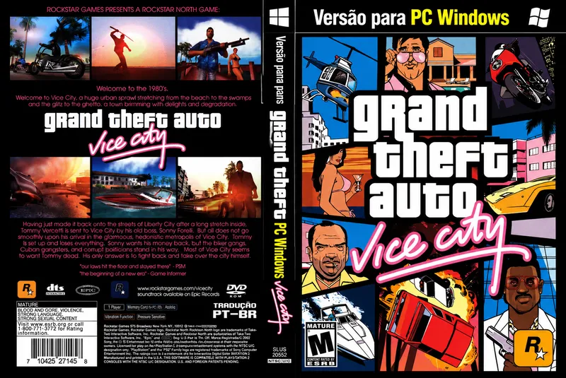 GTA Vice City original para PC Windows versão completa do jogo clássico